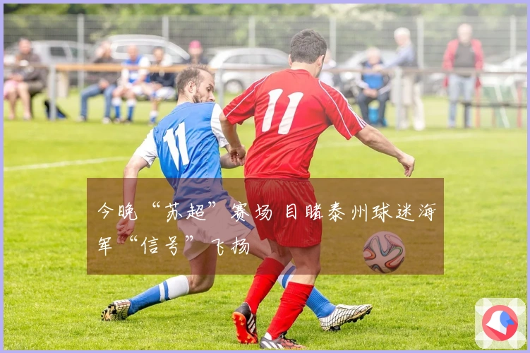 今晚“苏超”赛场 目睹泰州球迷海军“信号”飞扬